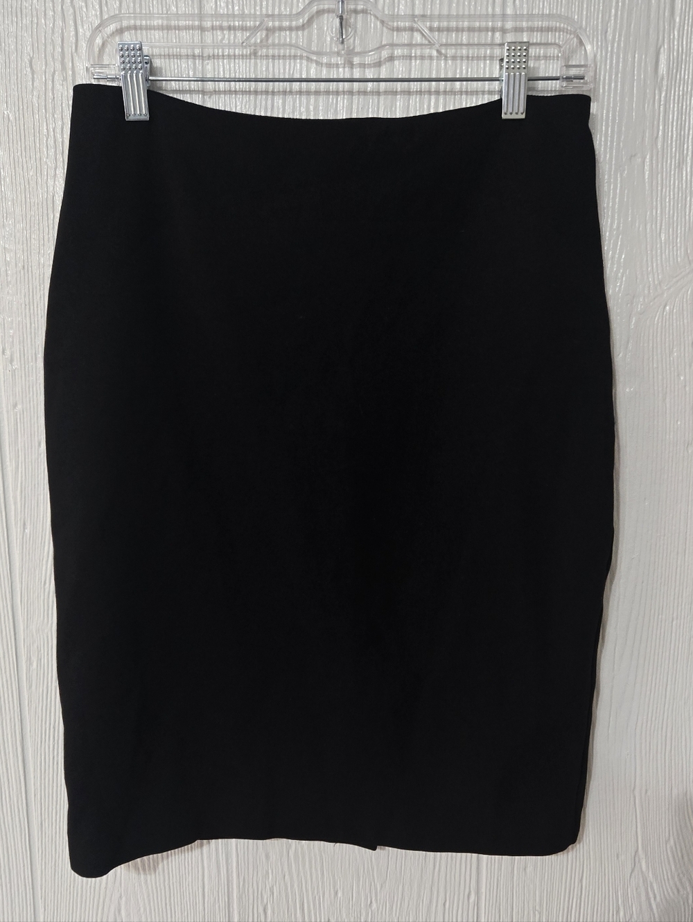 Brooks Brothers Stretch-Cotton Jacquard Pencil Skirt Black Size 6